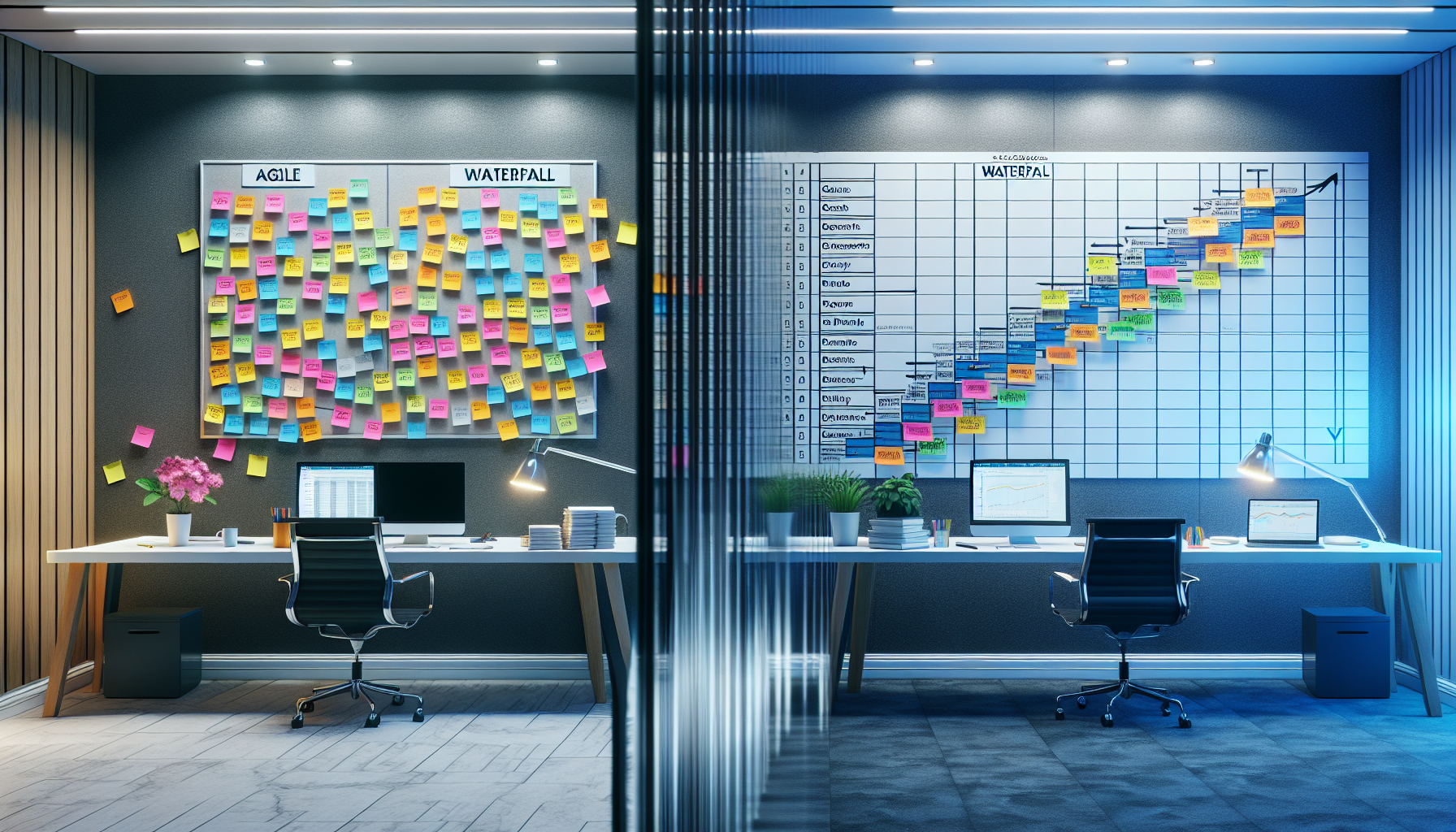 Agile vs. Wasserfall: Welche Entwicklungsmethode passt zu Ihrem Projekt?
